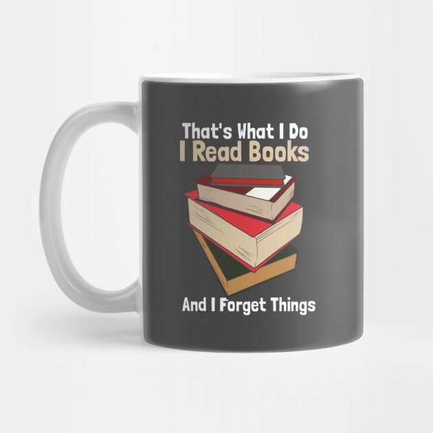 I Read to Forget Things by Tenh